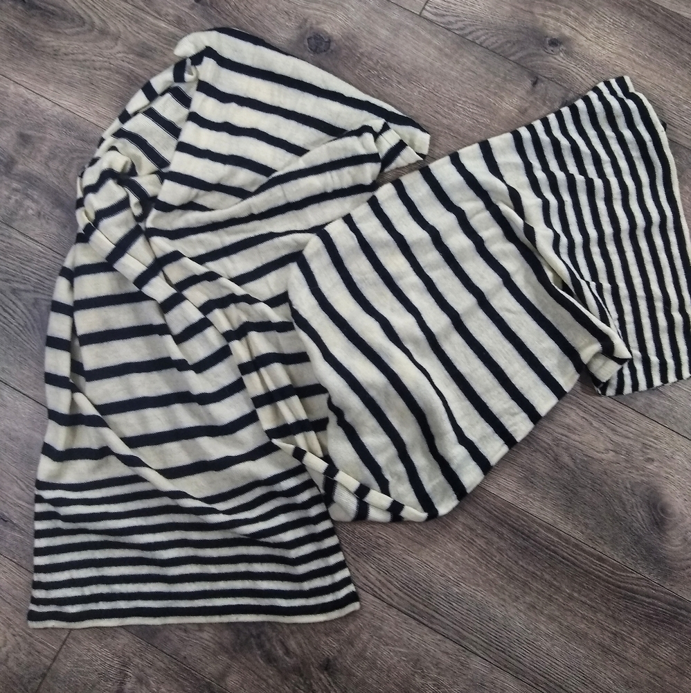 Marc by Marc Jacobs Scarf Striped Woolaine black - Picture 2 of 4